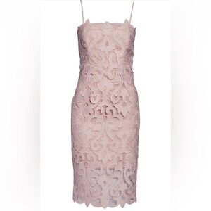 Elegant Lace Midi Dress from Bardot